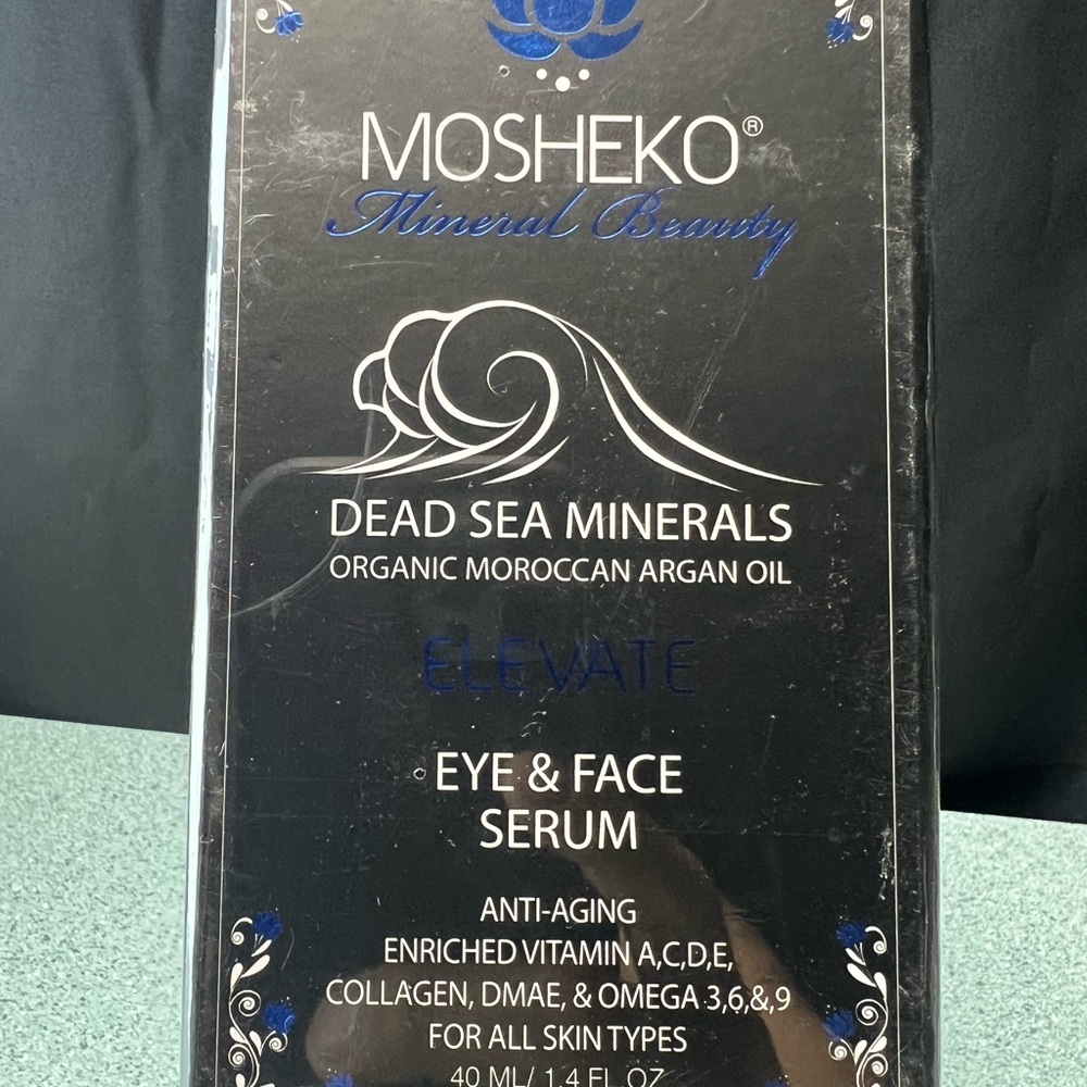 MOSHEKO ELEVATE Eye & Face Serum with Dead Sea Minerals